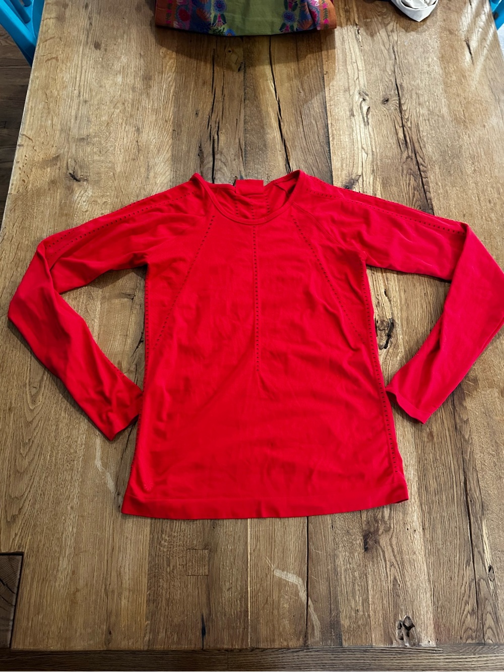 Athleta long sleeved athletic top